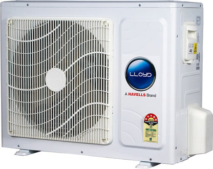 Lloyd 2 Ton 5 Star Split Inverter AC  - White - LS24I56WBEL, Copper Condenser