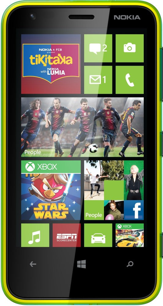 Nokia Lumia 620 (Lime Green) - 512 MB RAM