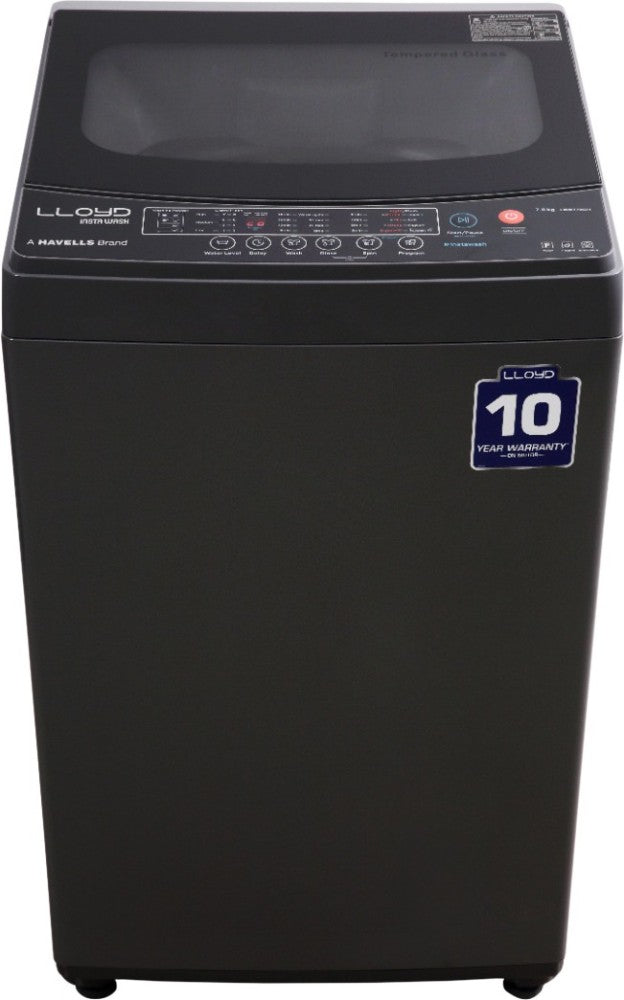 Lloyd 7 kg Fully Automatic Top Load Washing Machine Grey - LWMT70GI1