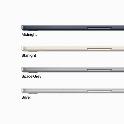 Apple 2023 मैकबुक एयर M2 - (8 जीबी/256 जीबी SSD/macOS वेंचुरा) MQKR3HN/A - 15.3 इंच, सिल्वर, 1.51 किलोग्राम
