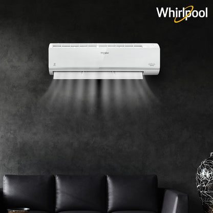 Whirlpool 4 in 1 Convertible Cooling 1 Ton 3 Star Split Inverter AC  - White - 1.0T MAGICOOL CONVERT 3S COPR INV, Copper Condenser