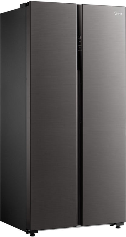 Midea 482 L Frost Free Side by Side Refrigerator - Black, MDRS619FGG28IND