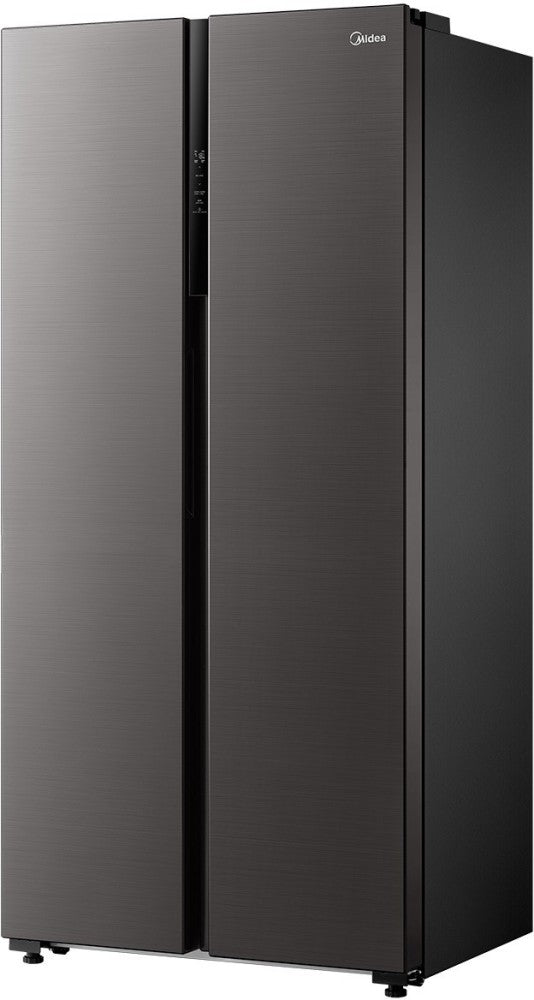 Midea 482 L Frost Free Side by Side Refrigerator - Black, MDRS619FGG28IND