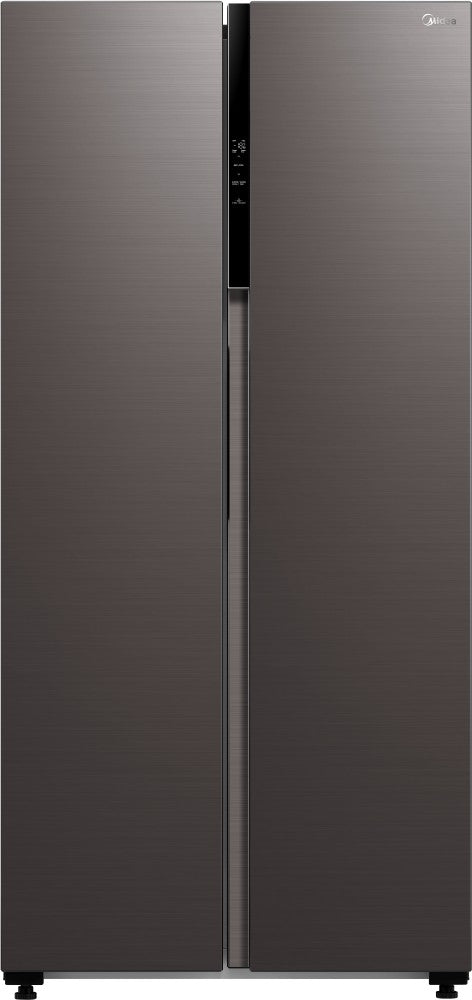 Midea 482 L Frost Free Side by Side Refrigerator - Black, MDRS619FGG28IND