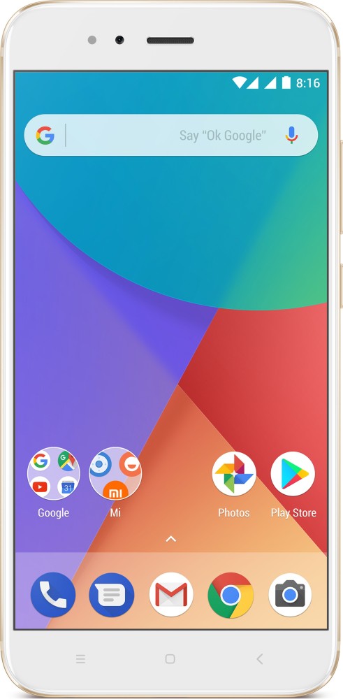 Mi A1 (Gold, 64 GB) - 4 GB RAM