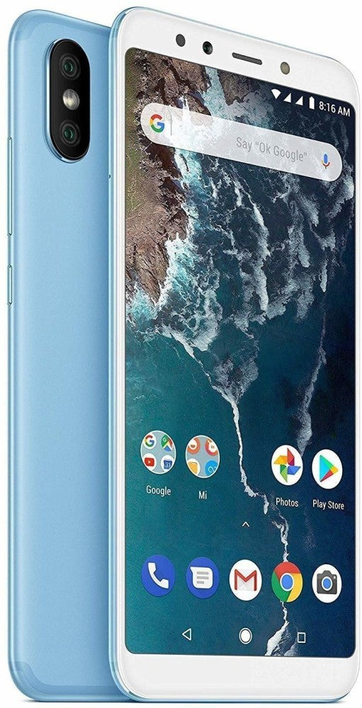 Mi A2 (Lake Blue, 128 GB) - 6 GB RAM