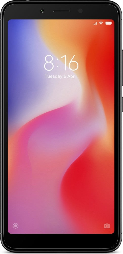 Redmi 6 (Black, 32 GB) - 3 GB RAM