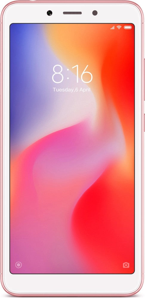 Redmi 6 (Rose Gold, 32 GB) - 3 GB RAM