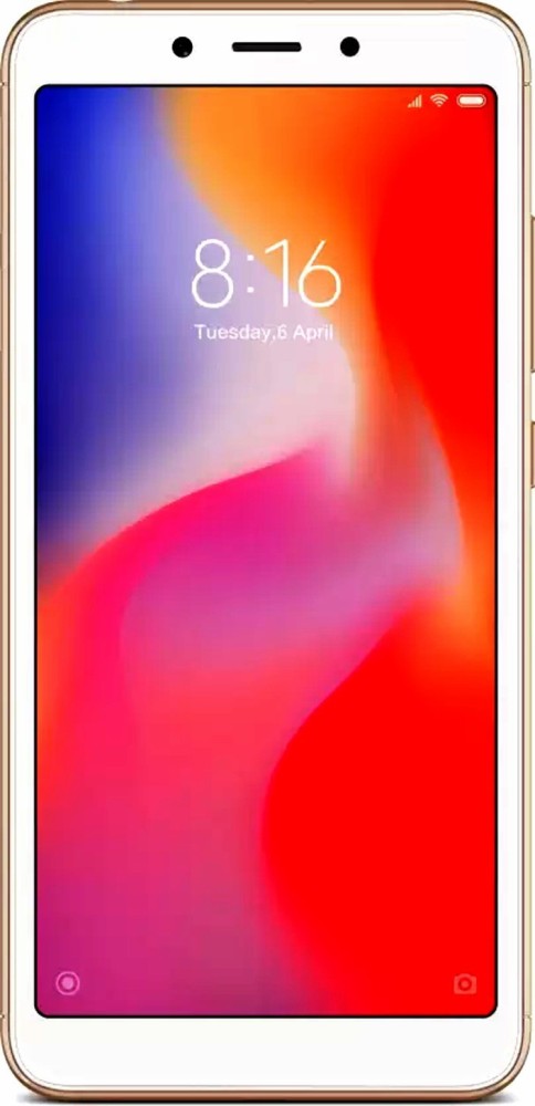 Redmi 6A (Gold, 32 GB) - 2 GB RAM