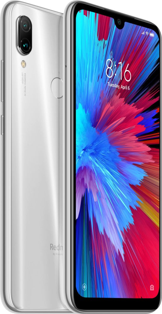 Redmi Note 7S (मूनलाइट व्हाइट, 64 जीबी) - 4 जीबी रैम