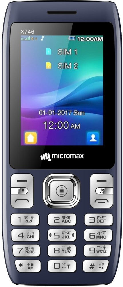 Micromax X746 - Blue