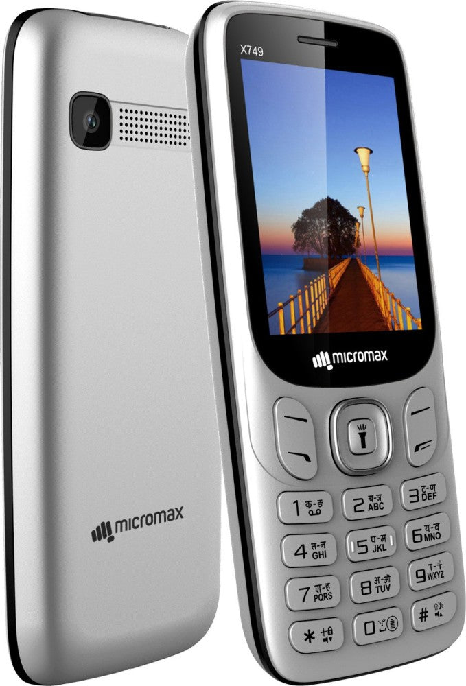 Micromax X749 - Silver