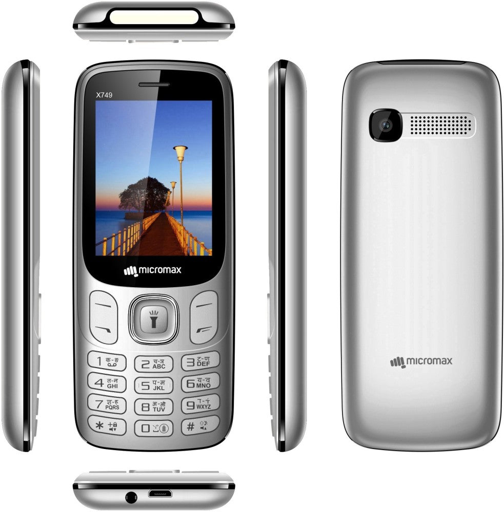 Micromax X749 - Silver