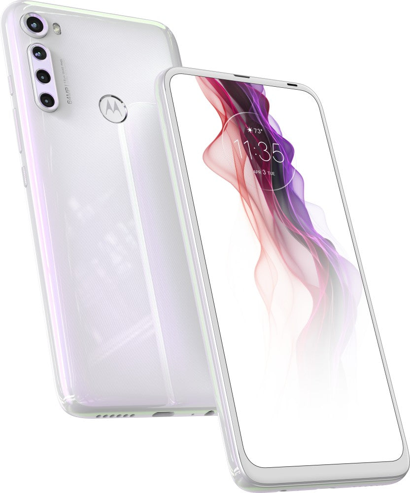 MOTOROLA One Fusion+ (Moonlight White, 128 GB) - 6 GB RAM