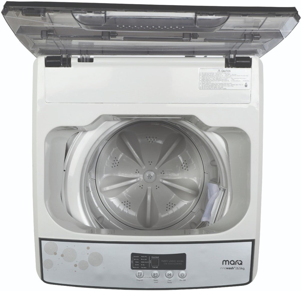 MarQ by Flipkart 6.5 kg 5 Star Rating Innowash+ Fully Automatic Top Load Washing Machine Grey - MQFA65C5G