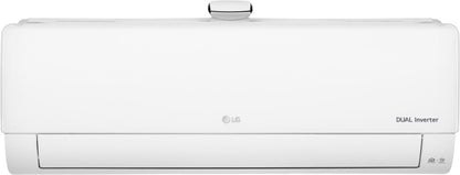 LG 1 Ton 4 Star Split Dual Inverter AC with Wi-fi Connect  - White - MS-Q12APYE, Copper Condenser