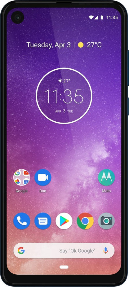 Motorola One Vision (Sapphire Gradient, 128 GB) - 4 GB RAM