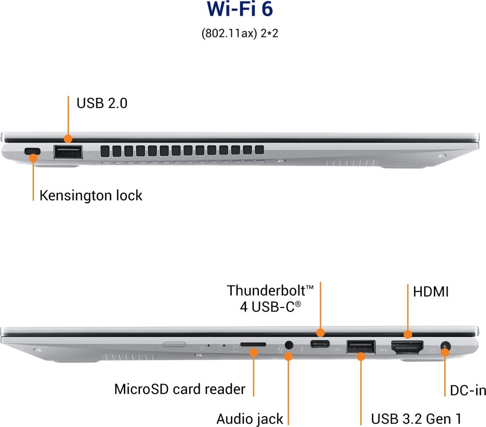 ASUS VivoBook Flip 14 (2021) Touch Panel Core i5 11th Gen - (8 GB/512 GB SSD/Windows 10 Home/4 GB Graphics) TP470EZ-EC033TS 2 in 1 Laptop - 14 inch, Transparent Silver, 1.50 kg, With MS Office