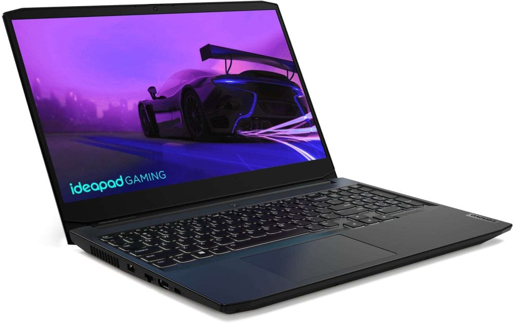 Lenovo IdeaPad गेमिंग 3 Ryzen 7 ऑक्टा कोर AMD R7-5800H - (16GB/512GB SSD/Windows 11 Home/4GB ग्राफ़िक्स/NVIDIA GeForce RTX 3050) 15ACH6 गेमिंग लैपटॉप - 15.6 इंच, शैडो ब्लैक, MS ऑफिस के साथ