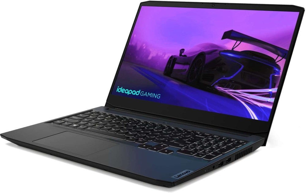 Lenovo IdeaPad गेमिंग 3 Ryzen 7 ऑक्टा कोर AMD R7-5800H - (16GB/512GB SSD/Windows 11 Home/4GB ग्राफ़िक्स/NVIDIA GeForce RTX 3050) 15ACH6 गेमिंग लैपटॉप - 15.6 इंच, शैडो ब्लैक, MS ऑफिस के साथ