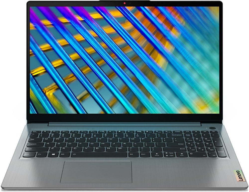 Lenovo IdeaPad 3 Intel Core i3 11th Gen - (8GB/256GB SSD/DOS) 15ITL6 पतला और हल्का लैपटॉप - 15.6 इंच, आर्कटिक ग्रे, 1.65 किलोग्राम