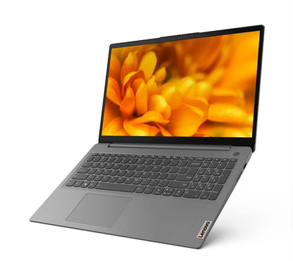 Lenovo IdeaPad 3 Intel Core i3 11th Gen - (8GB/256GB SSD/DOS) 15ITL6 पतला और हल्का लैपटॉप - 15.6 इंच, आर्कटिक ग्रे, 1.65 किलोग्राम