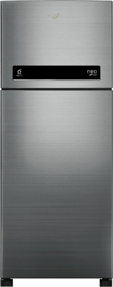 Whirlpool 245 L Frost Free Double Door 2 Star Refrigerator - Arctic Steel, NEO DF258 ROY ARCTIC STEEL (2s)-N