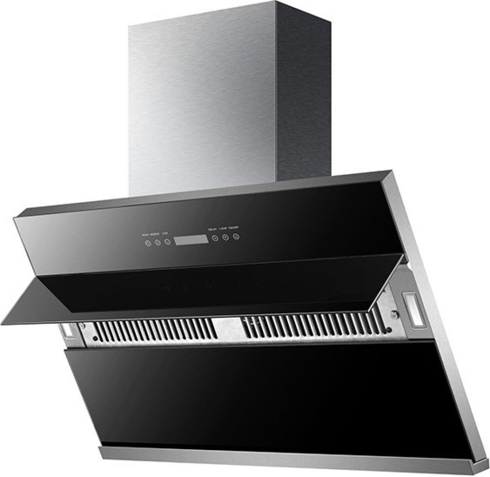 Kaff Nobelo DHC 60 Auto Clean Wall Mounted Chimney - Black 1250 CMH