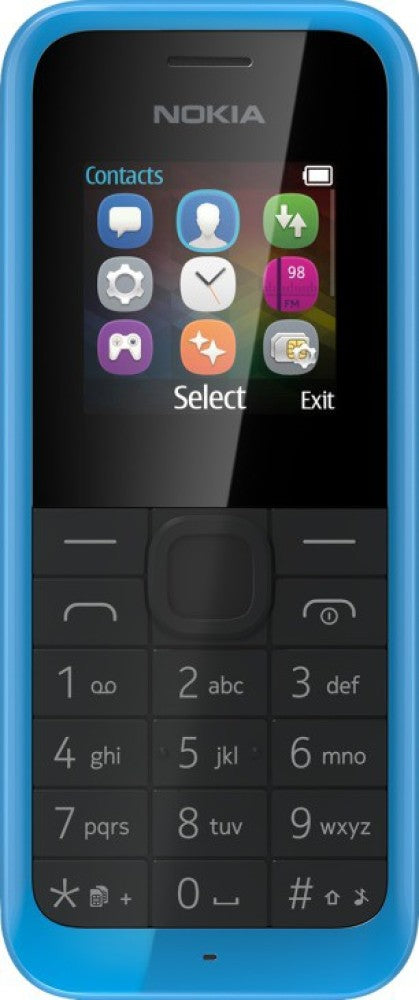 Nokia 105 DS - Cyan