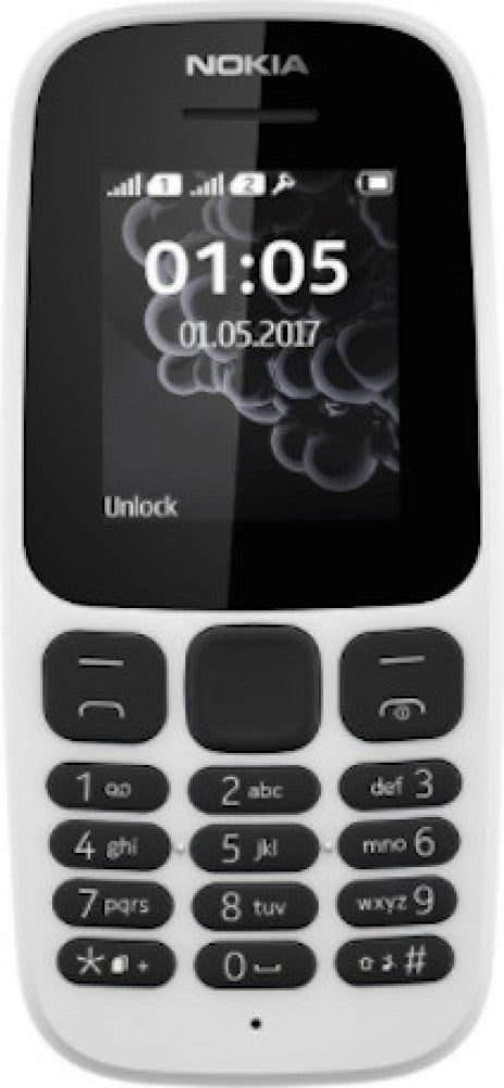 Nokia 105 DS - White