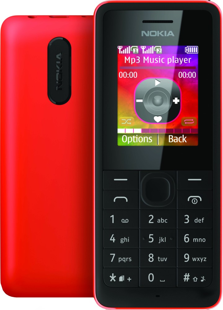 Nokia 107 Dual SIM - Red