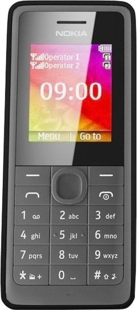 Nokia 107 Dual SIM - Black