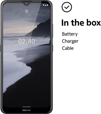 नोकिया 2.4 (चारकोल ग्रे, 64 जीबी) - 3 जीबी रैम