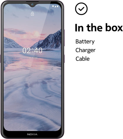 नोकिया 2.4 (डस्क पर्पल, 64 जीबी) - 3 जीबी रैम