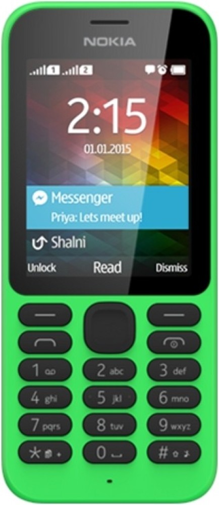 Nokia 215 - चमकीला हरा