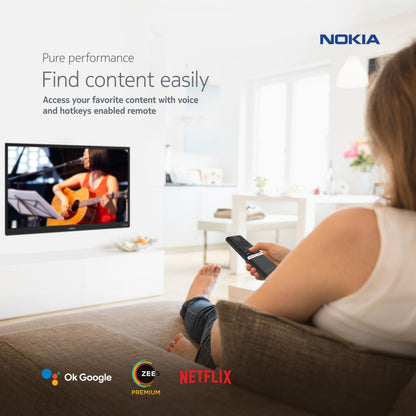 Nokia 80 cm (32 inch) HD Ready LED Smart Android TV with Sound by Onkyo - 32TAHDN