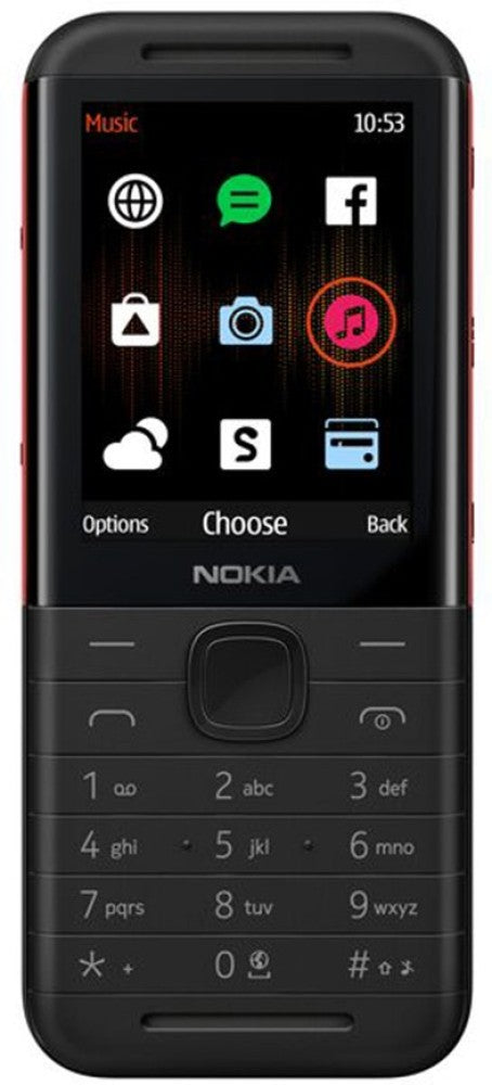 Nokia 5310ds - Black, Red