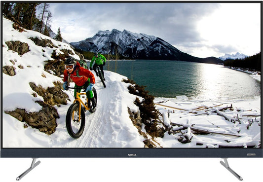 Nokia 139 cm (55 inch) Ultra HD (4K) LED Smart Android TV with Sound by Onkyo - 55TAUHDN