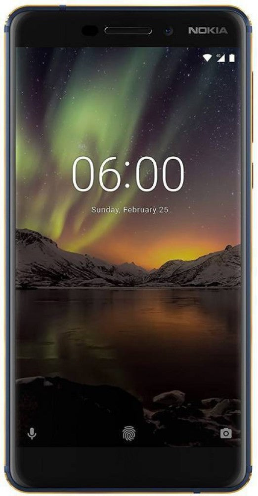 Nokia 6.1 (Gold, Blue, 64 GB) - 4 GB RAM