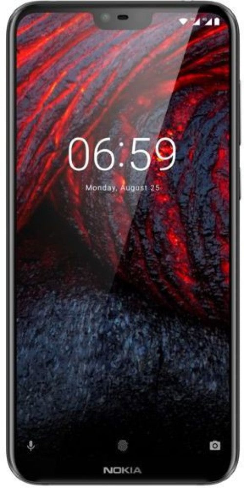 Nokia 6.1 Plus (Black, 64 GB) - 4 GB RAM