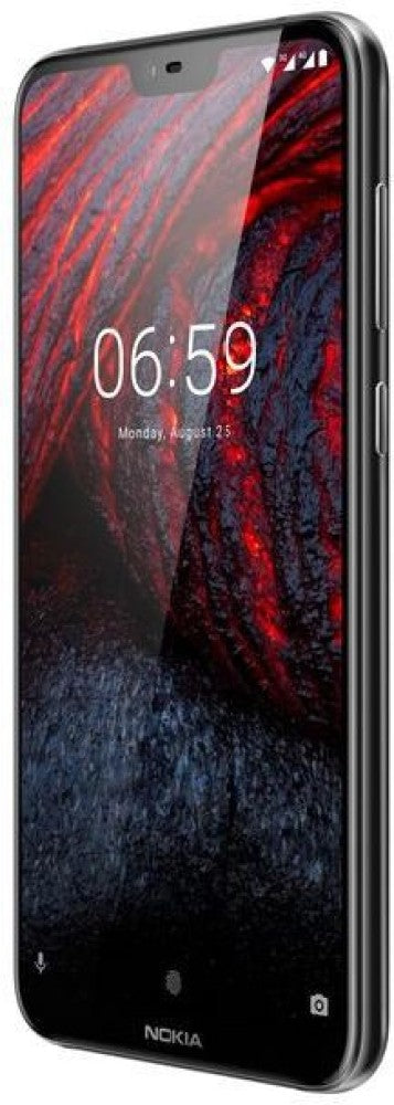 Nokia 6.1 Plus (Black, 64 GB) - 4 GB RAM