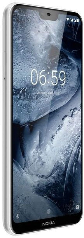 Nokia 6.1 Plus (White, 64 GB) - 4 GB RAM