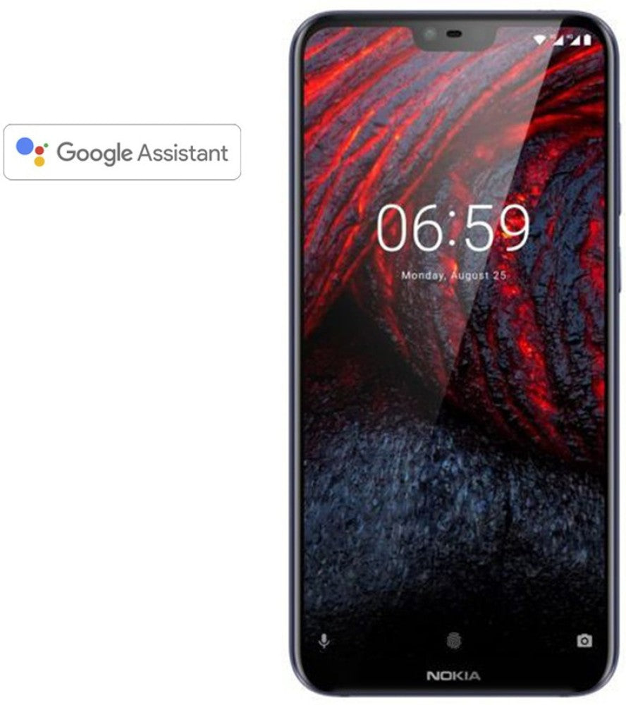 Nokia 6.1 Plus (Black, 64 GB) - 4 GB RAM