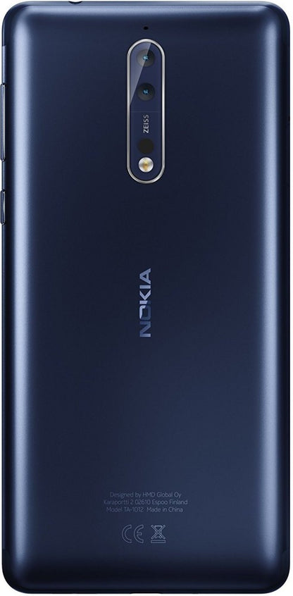 Nokia 8 (Tempered Blue, 64 GB) - 4 GB RAM