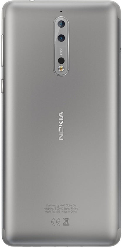 Nokia 8 (Steel, 64 GB) - 4 GB RAM