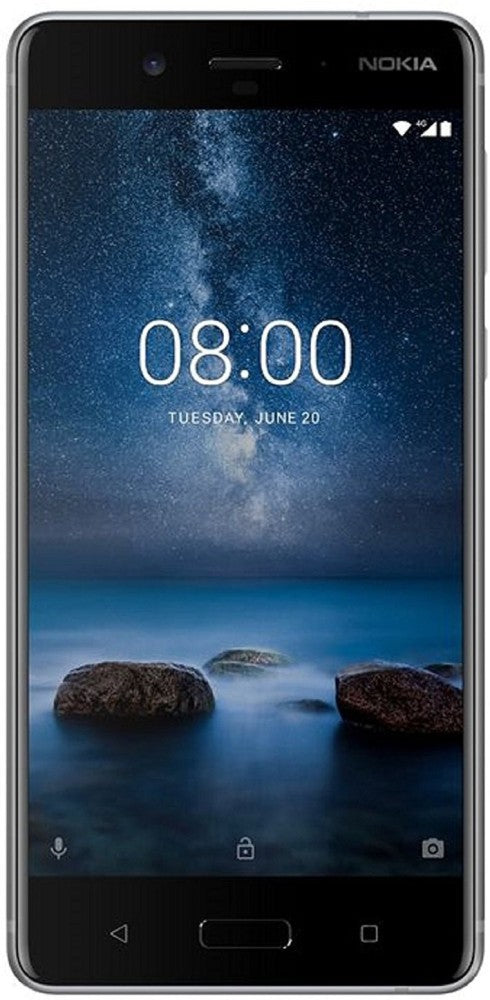 Nokia 8 (Steel, 64 GB) - 4 GB RAM