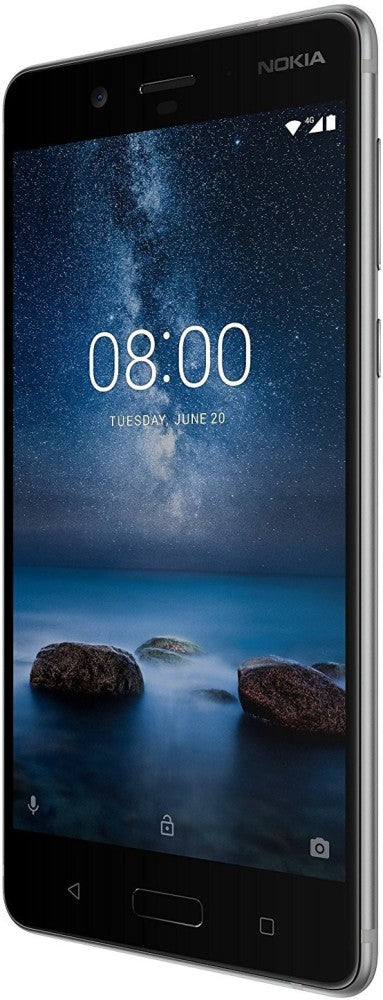 Nokia 8 (Steel, 64 GB) - 4 GB RAM