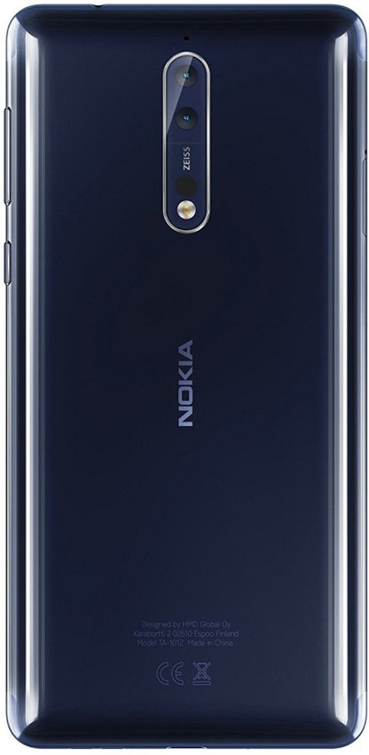 Nokia 8 (Polished Blue, 64 GB) - 4 GB RAM