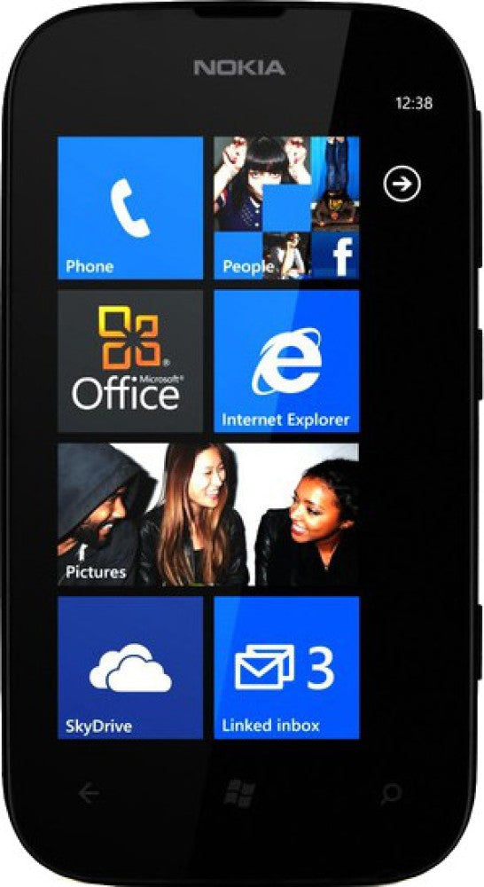 Nokia Lumia 510 (Yellow, 4 GB) - 256 MB RAM