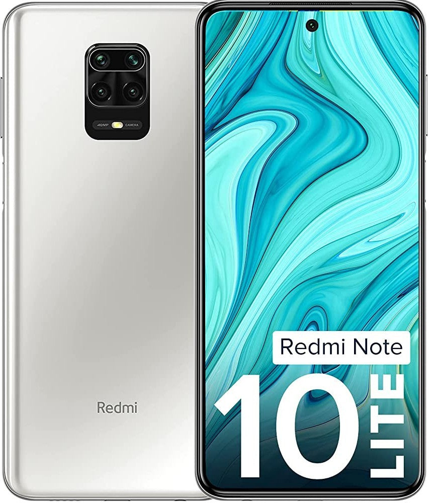 REDMI Note 10 Lite (Glacier White, 128 GB) - 6 GB RAM